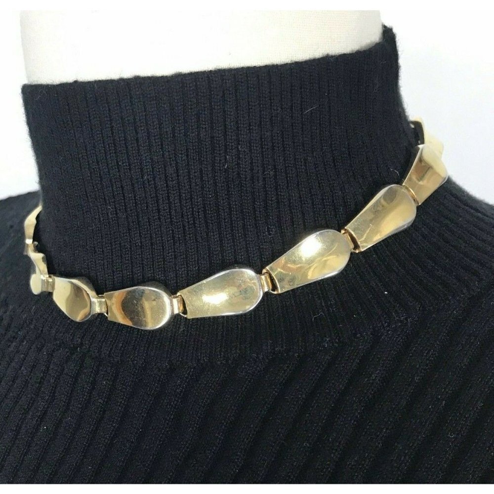 Vintage Kramer of New York Necklace Gold Tone